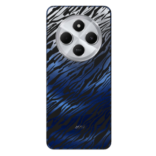 Xiaomi Redmi 14c Black zebra Transparent Silicone TPU Θήκη