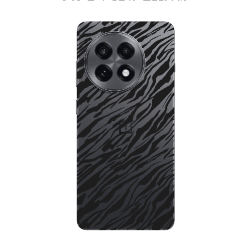Oneplus 13 5G Black zebra Transparent Silicone TPU Θήκη