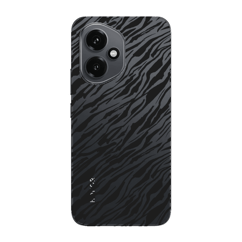 Honor Magic 400 Black zebra Transparent Silicone TPU Θήκη
