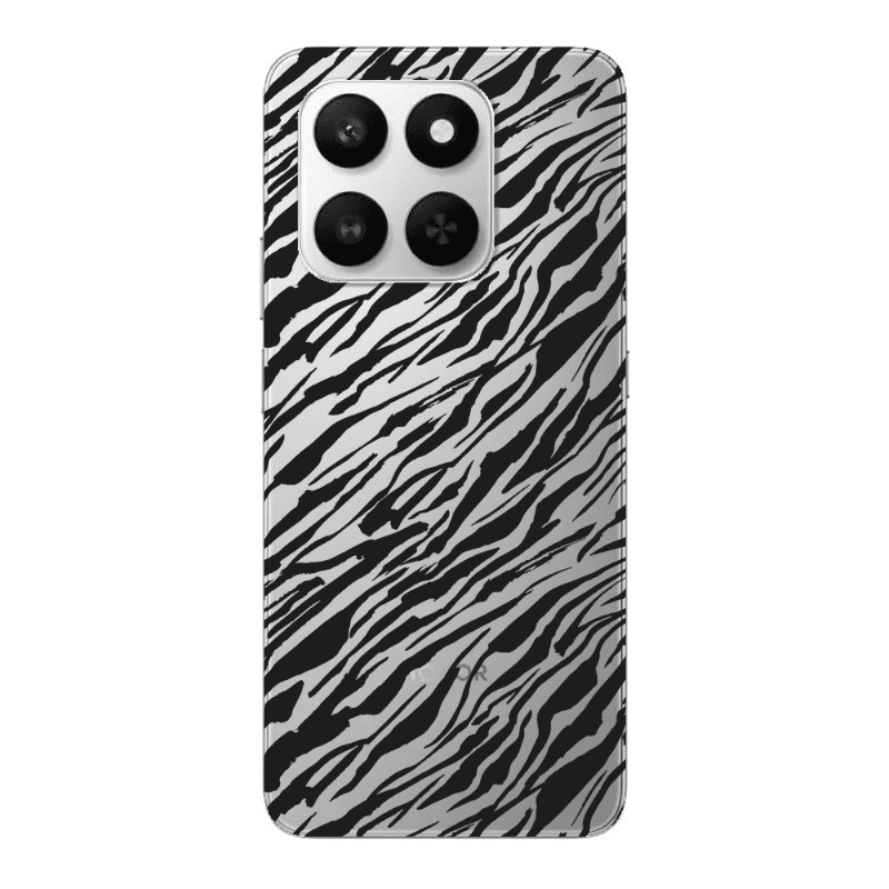 Honor Magic 400 Smart Black zebra Transparent Silicone TPU Θήκη