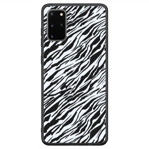Samsung S20 FE Black zebra Black Glossy Θήκη
