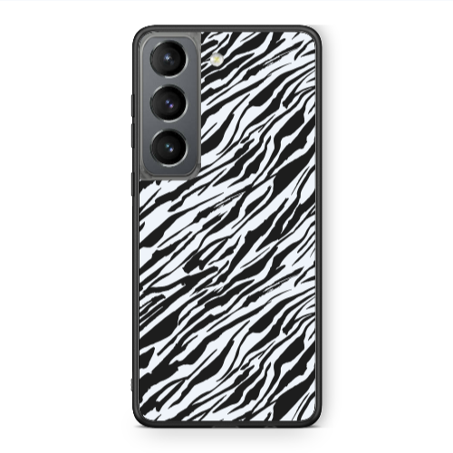 Samsung S21 PLUS Black zebra Black Glossy Θήκη