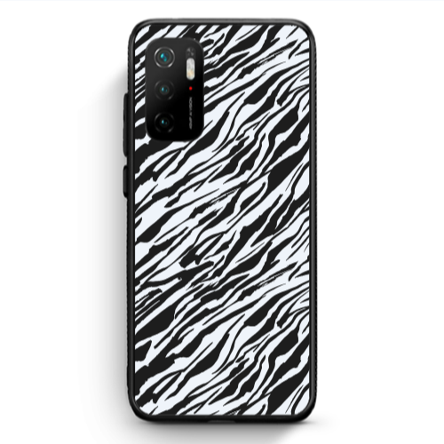 Xiaomi Poco M3 Pro Black zebra Black Glossy Θήκη