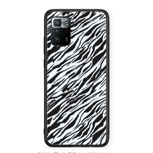 Xiaomi Poco X3 GT Black zebra Black Glossy Θήκη