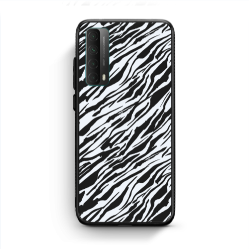 Huawei P Smart 2021 Black zebra Black Glossy Θήκη