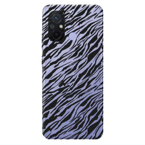 Xiaomi Redmi 12C Black zebra Transparent Silicone TPU Θήκη