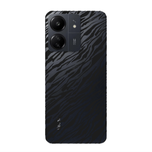 Xiaomi Redmi 13C Black zebra Transparent Silicone TPU Θήκη