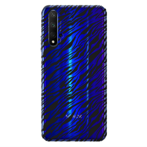Huawei Nova 5 T Black zebra Transparent Silicone TPU Θήκη