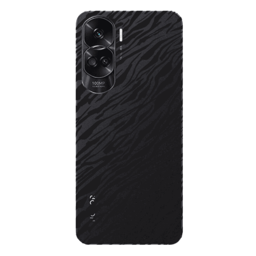 Honor 90 Lite 5G Black zebra Transparent Silicone TPU Θήκη