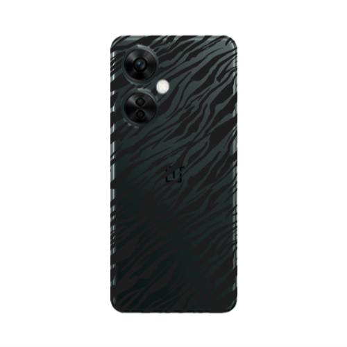 Oneplus Nord CE 3 Lite 5G Black zebra Transparent Silicone TPU Θήκη