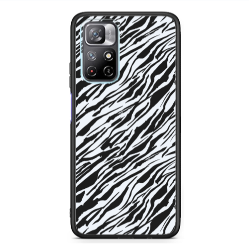 Xiaomi Poco M4 Pro 5G Black zebra Black Glossy Θήκη