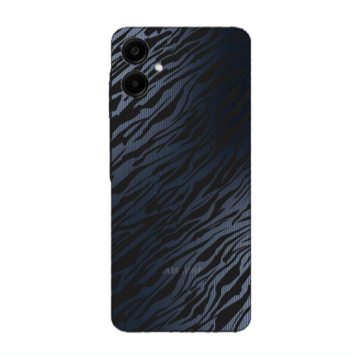 Samsung A06 Black zebra Transparent Silicone TPU Θήκη
