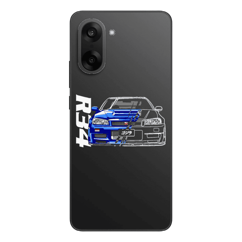Oneplus Nord CE 5 Blue R34 Transparent Silicone TPU Θήκη