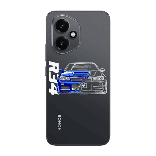 Honor Magic 400 Blue R34 Transparent Silicone TPU Θήκη