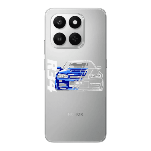Honor Magic 400 Smart Blue R34 Transparent Silicone TPU Θήκη