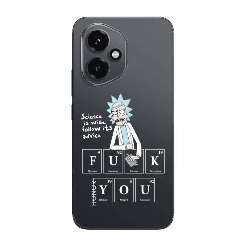 Honor Magic 400 Rick Scince is wise Transparent Silicone TPU Θήκη
