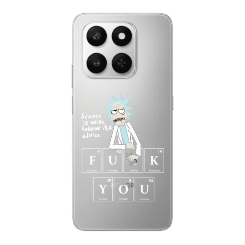 Honor Magic 400 Smart Rick Scince is wise Transparent Silicone TPU Θήκη