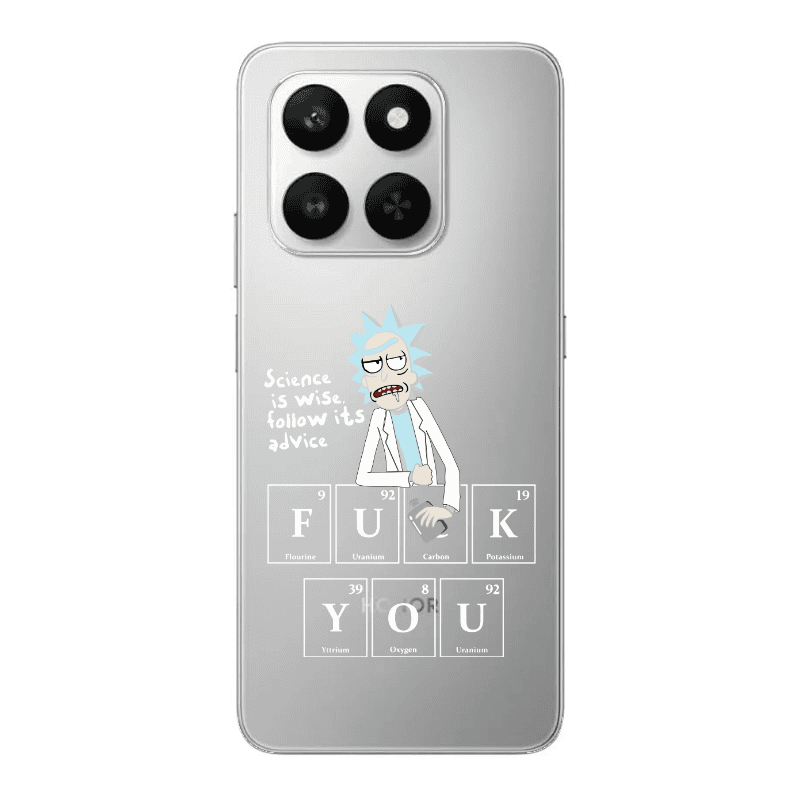 Honor Magic 400 Smart Rick Scince is wise Transparent Silicone TPU Θήκη