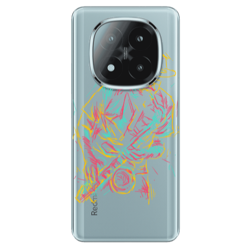 Xiaomi Redmi Note 14 Pro + 5g Jazz Transparent Silicone TPU Θήκη