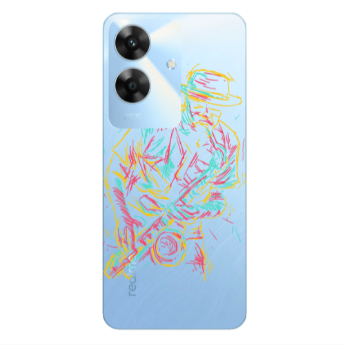 Realme Note 60 Jazz Transparent Silicone TPU Θήκη