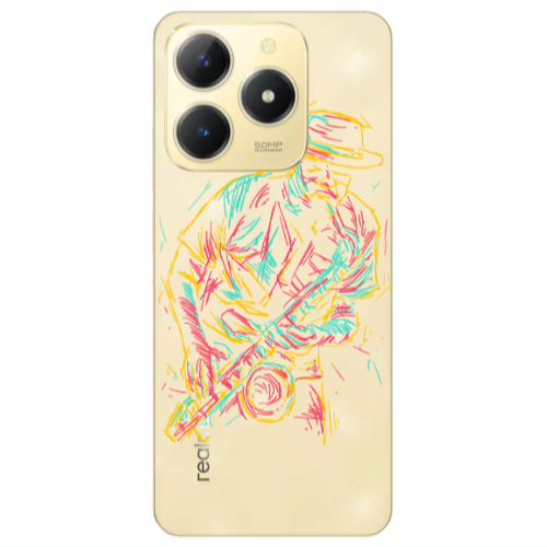 Realme C61 Jazz Transparent Silicone TPU Θήκη