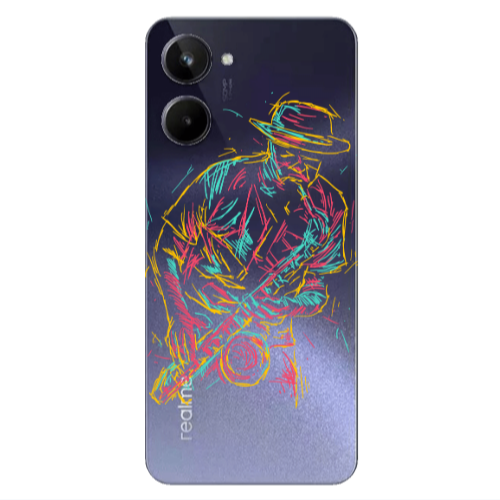 Realme 10 Jazz Transparent Silicone TPU Θήκη