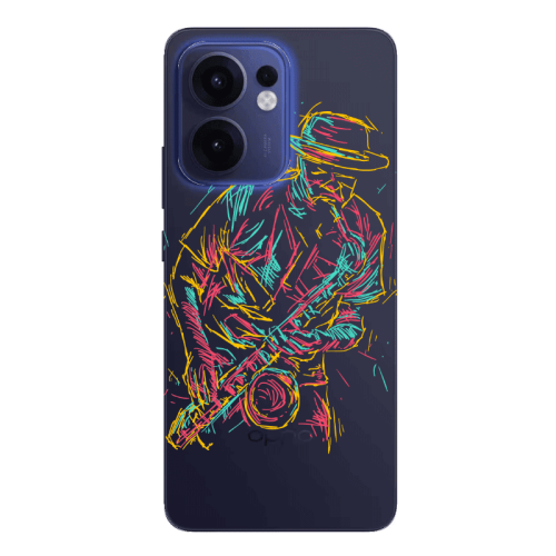 Oppo Reno13 FS Jazz Transparent Silicone TPU Θήκη