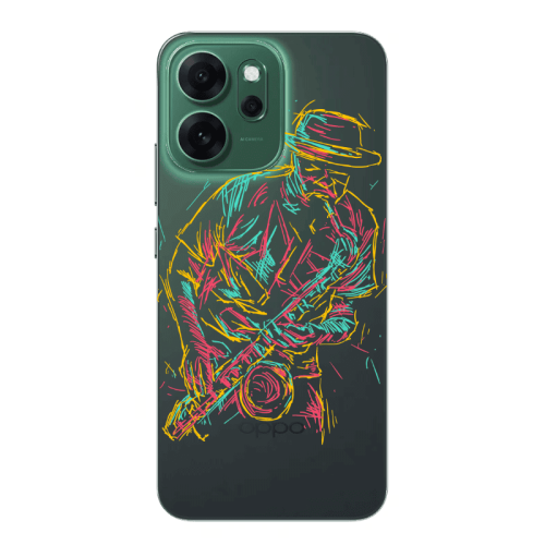 Oppo 14 F Jazz Transparent Silicone TPU Θήκη