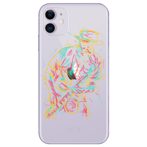 Apple iPhone 11  Jazz Transparent Silicone TPU Θήκη