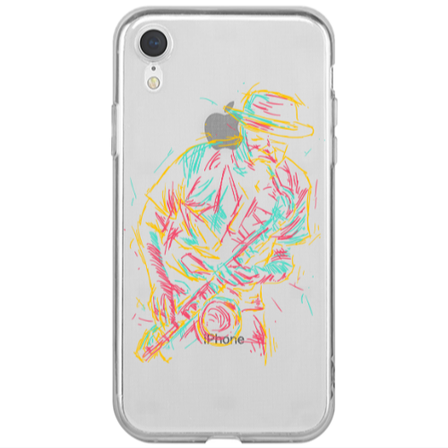 Apple iPhone Xr Jazz Transparent Silicone TPU Θήκη