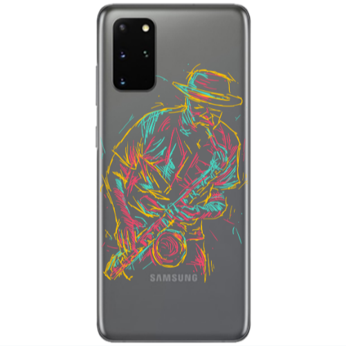 Samsung S20 Plus Jazz Transparent Silicone TPU Θήκη