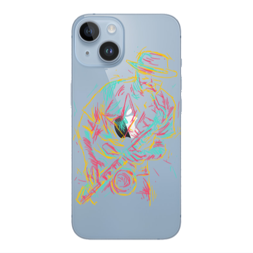 Apple iPhone 14  Jazz Transparent Silicone TPU Θήκη