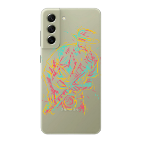 Samsung S21 FE Jazz Transparent Silicone TPU Θήκη