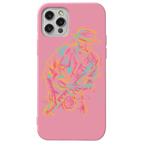 Apple iPhone 13 Pro Jazz Pink Colored Silicone TPU Θήκη