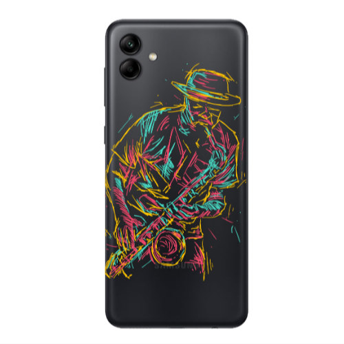 Samsung A04 Jazz Transparent Silicone TPU Θήκη