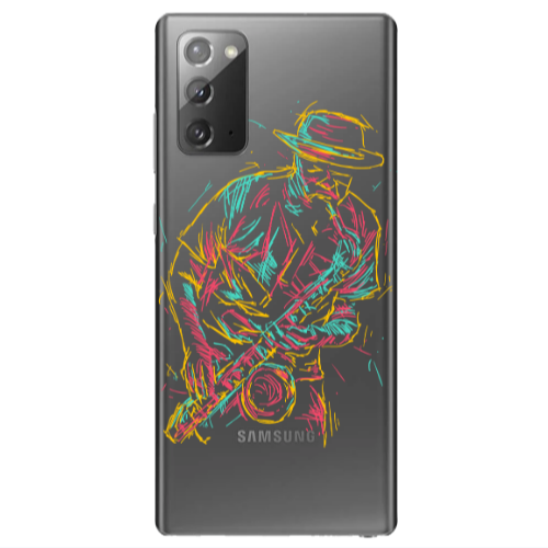 Samsung Note 20 Jazz Transparent Silicone TPU Θήκη
