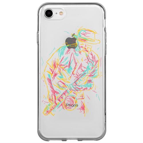 Apple iPhone SE 2020 Jazz Transparent Silicone TPU Θήκη