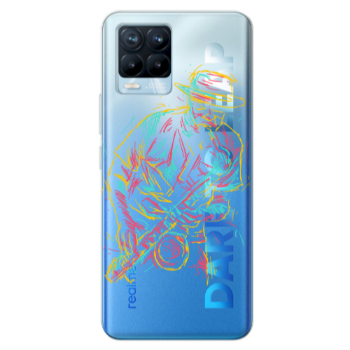 Realme 8 Pro Jazz Transparent Silicone TPU Θήκη