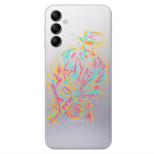 Samsung A24 Jazz Transparent Silicone TPU Θήκη