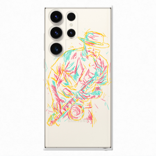 Samsung S23 Ultra Jazz Transparent Silicone TPU Θήκη