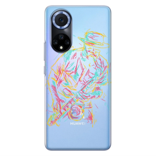 Huawei Nova 9 Jazz Transparent Silicone TPU Θήκη