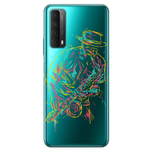 Huawei P Smart 2021 Jazz Transparent Silicone TPU Θήκη