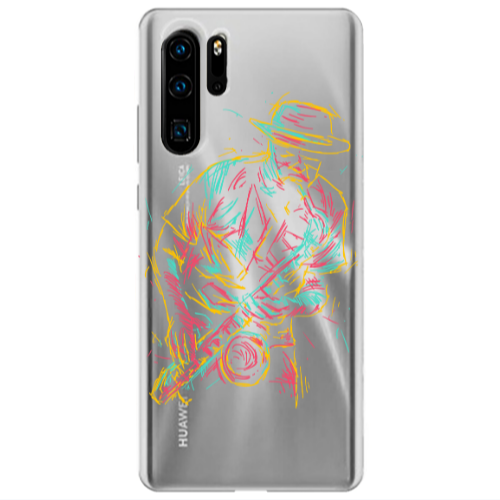 Huawei P30 Pro Jazz Transparent Silicone TPU Θήκη