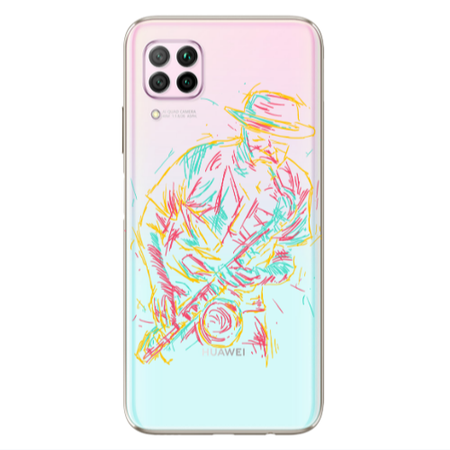 Huawei P40 Lite Jazz Transparent Silicone TPU Θήκη