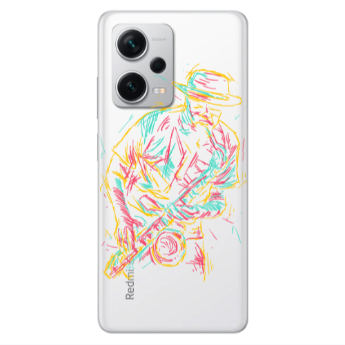 Xiaomi Redmi Note 12 5G Jazz Transparent Silicone TPU Θήκη