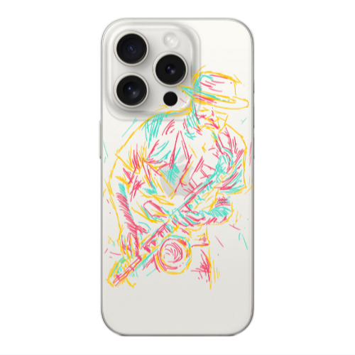 Apple iPhone 15 Pro Max Jazz Transparent Silicone TPU Θήκη