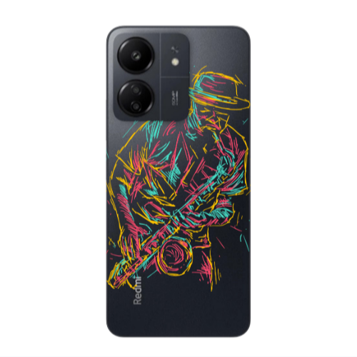 Xiaomi Redmi 13C Jazz Transparent Silicone TPU Θήκη