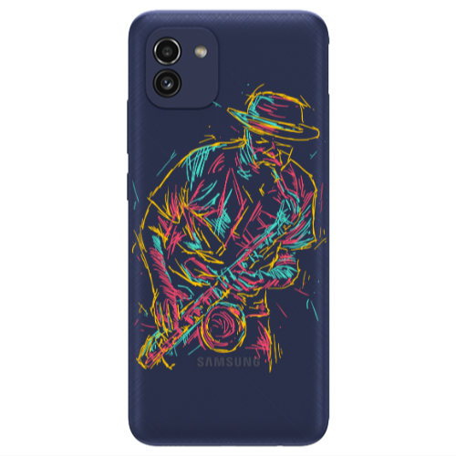 Samsung A03 Jazz Transparent Silicone TPU Θήκη