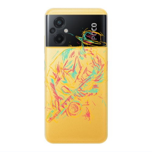 Xiaomi Poco M5 Jazz Transparent Silicone TPU Θήκη