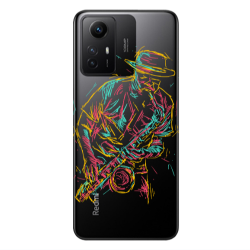Xiaomi Redmi Note 12s Jazz Transparent Silicone TPU Θήκη